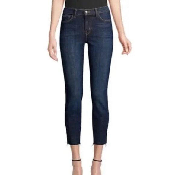 NWT L'AGENCE El Matador French Slim Raw Hem Jeans in Phoenix - Size 25 - Picture 1 of 8